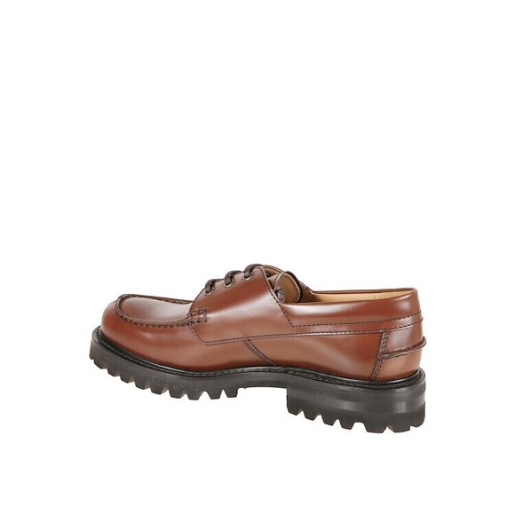 Churchs Polished Leather Moc Toe Flat Shoes - NWT
